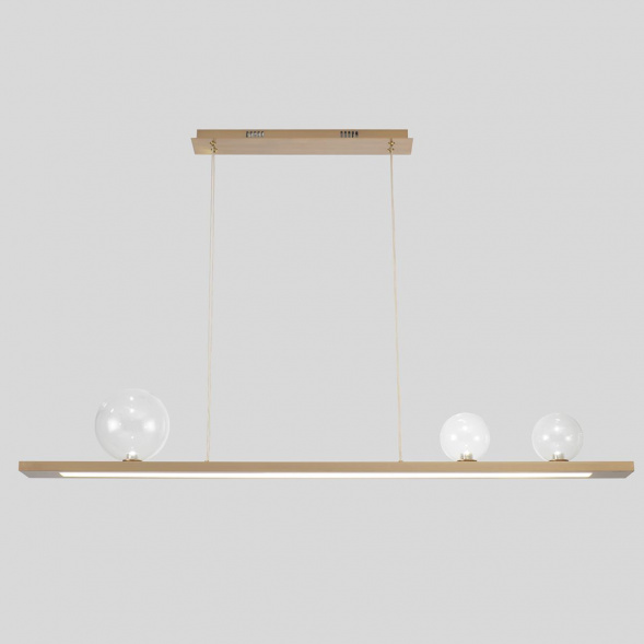 Подвесной светильник Crystal Lux AHORA SP1  L1200 BRASS