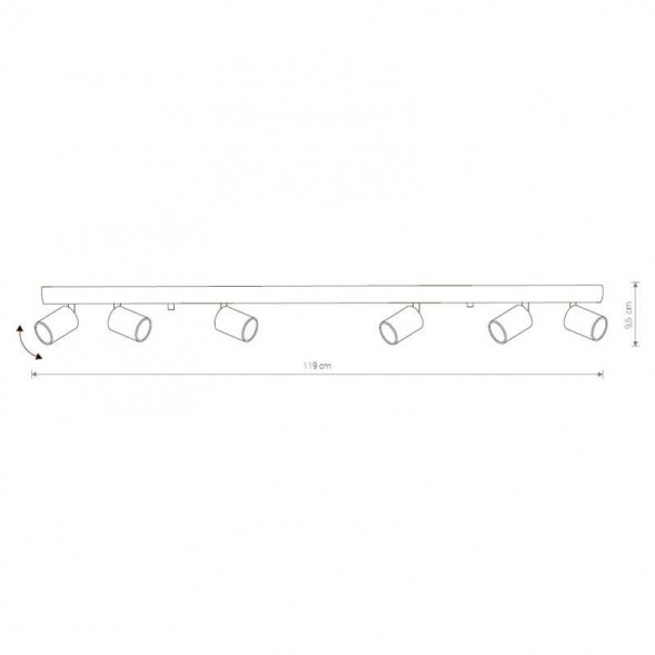 Спот Nowodvorski Eye Spot 8819