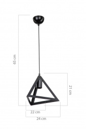 Подвесной светильник Toplight Cherise TL1605H-01BK