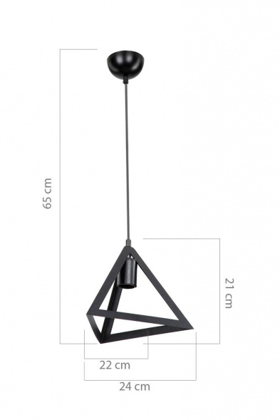 Подвесной светильник Toplight Cherise TL1605H-01BK