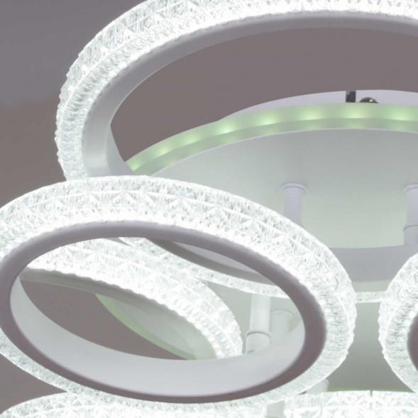 Светильник потолочный Reluce 06333-0.3-3+3A WH (RGB)