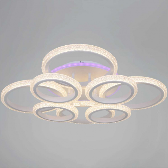 Светильник потолочный Reluce 06333-0.3-3+3A WH (RGB)