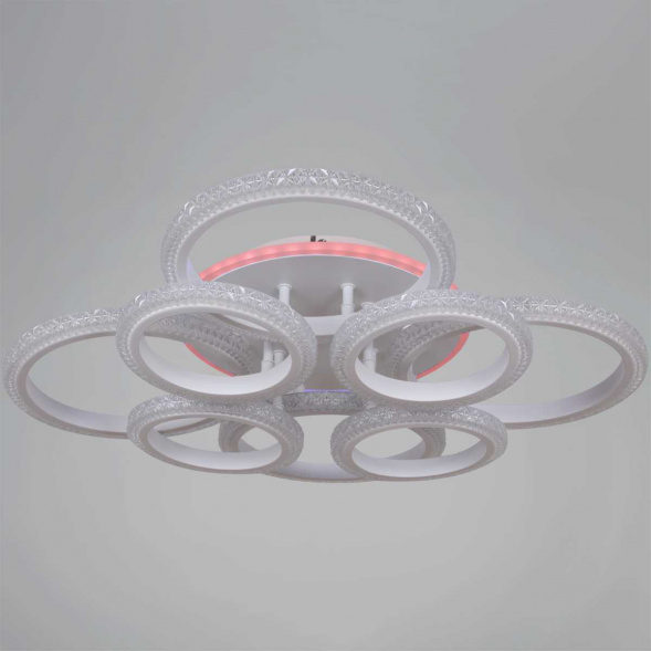 Светильник потолочный Reluce 06333-0.3-3+3A WH (RGB)