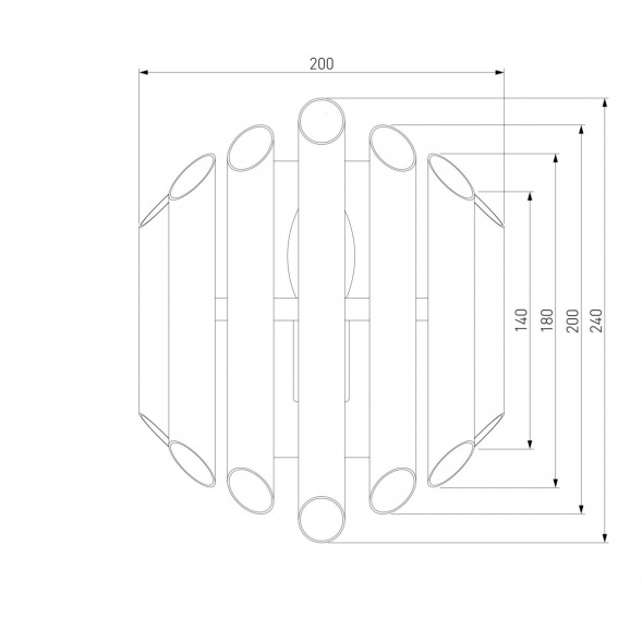 Настенный светильник Bogates Castellie 361/1
