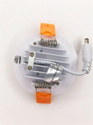 Встраиваемый светодиодный светильник Elvan VLS-109R-7W-WW-Wh