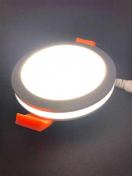 Встраиваемый светодиодный светильник Elvan VLS-109R-7W-WW-Wh