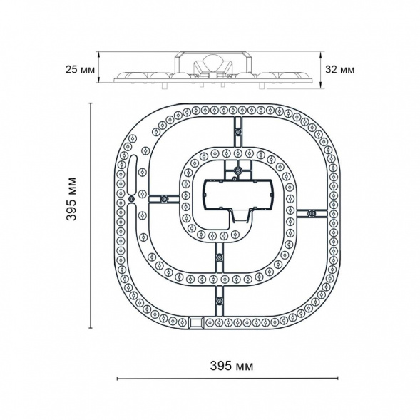 Светодиодный модуль Novotech Klark 357770
