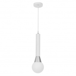 Подвесной светильник Lumina Deco Folino LDP 7012-1B WT+CHR