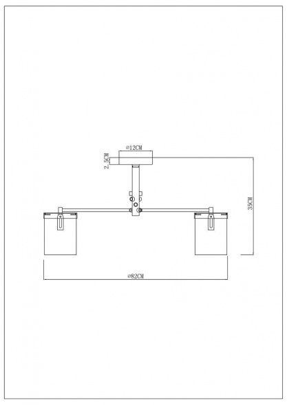 Потолочная люстра Arte Lamp Modello A4099PL-8BK