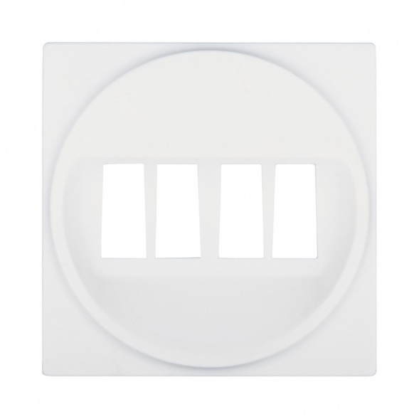 Накладка LK Studio аудио-розетки (белый) 857404-1