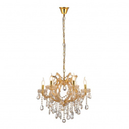 Подвесная люстра Lumina Deco Eliza LDP 7029-6 GD