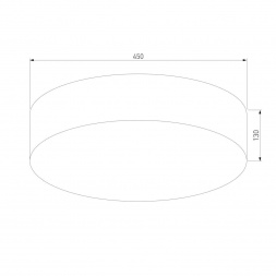 Потолочный светильник TK Lighting 1086 Rondo White