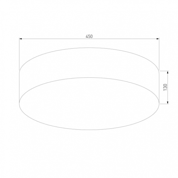 Потолочный светильник TK Lighting 1086 Rondo White