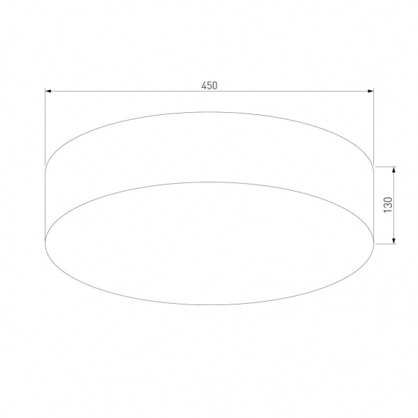 Потолочный светильник TK Lighting 1086 Rondo White
