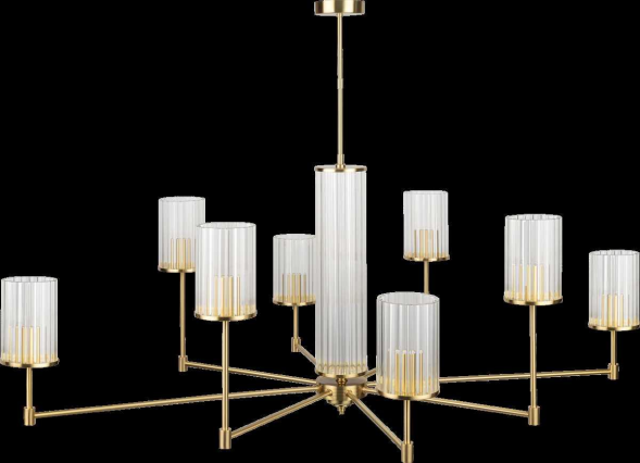 Подвесная люстра KUTEK MOOD Empoli Ryfel EMP-ZWL-8(ZM)R