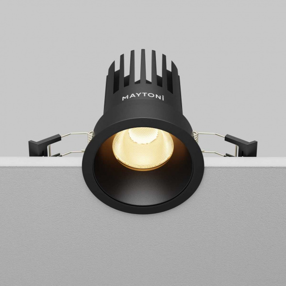 Встраиваемый светильник Maytoni Technical Dip DL117-15W-2.7K-B