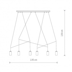 Подвесная люстра Nowodvorski Imbria 7955