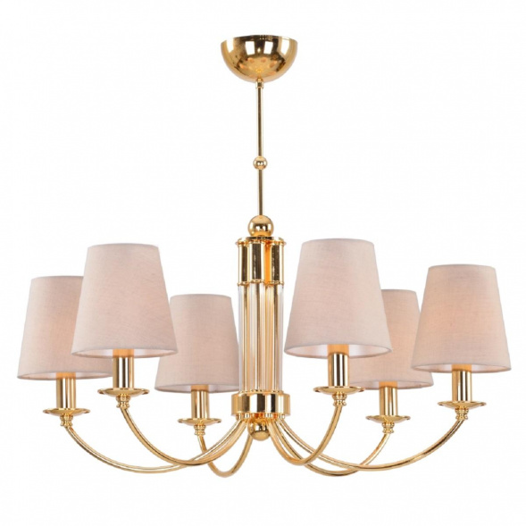 Подвесная люстра Crystal Lux Camila SP6 Gold