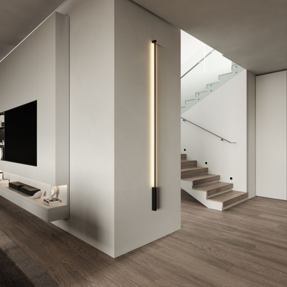 Настенный светодиодный светильник Elektrostandard Alto LED черный 4000K 40134/LED a069822