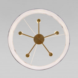 Подвесная люстра Eurosvet Brume 60174/5 латунь a069024