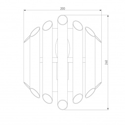 Настенный светильник Bogates Castellie 362/1