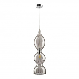 Подвесной светильник Crystal Lux Iris SP1 B Smoke