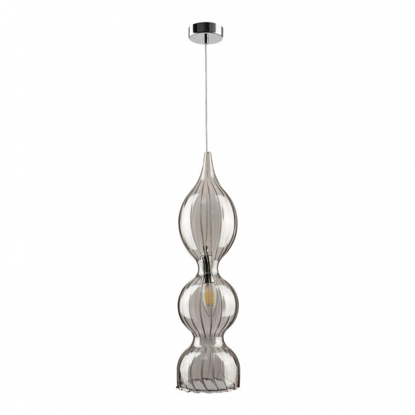 Подвесной светильник Crystal Lux Iris SP1 B Smoke