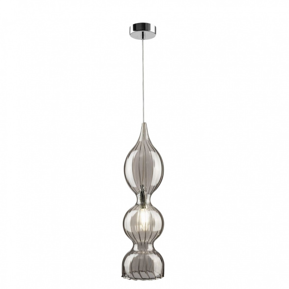 Подвесной светильник Crystal Lux Iris SP1 B Smoke