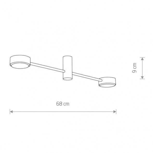 Потолочная люстра Nowodvorski Orbit 7938