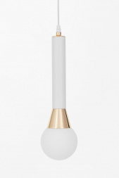 Подвесной светильник Lumina Deco Folino LDP 7012-1B WT+GD