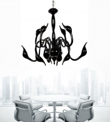 Подвесная люстра Lumina Deco Magica LDP 6028-12 BK