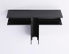 Коннектор T-образный для накладного шинопровода Ambrella light Track System Magnetic GL3374