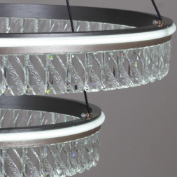 Подвесная светодиодная люстра Reluce 55008-0.4-600+400