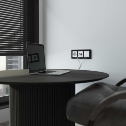 Розетка Werkel TV/RJ-45 6 кат белый W1181301 4690389174414