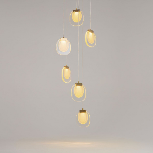 Подвесной светодиодный светильник Maytoni Modern Biology MOD367PL-L18BBSK