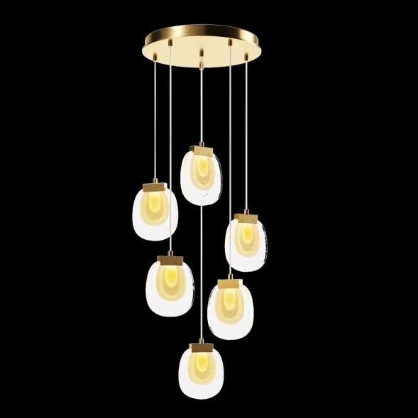 Подвесной светодиодный светильник Maytoni Modern Biology MOD367PL-L18BBSK