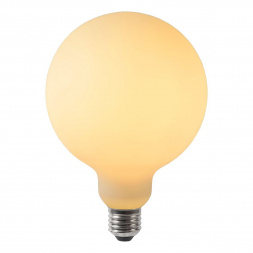 Лампа светодиодная филаментная диммируемая Lucide E27 5W 2700K опал 49050/05/61