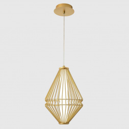 Подвесной светильник Crystal Lux CUADRA SP18W LED GOLD