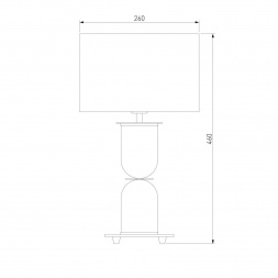 Настольная лампа Eurosvet Caprera 01153/1 никель