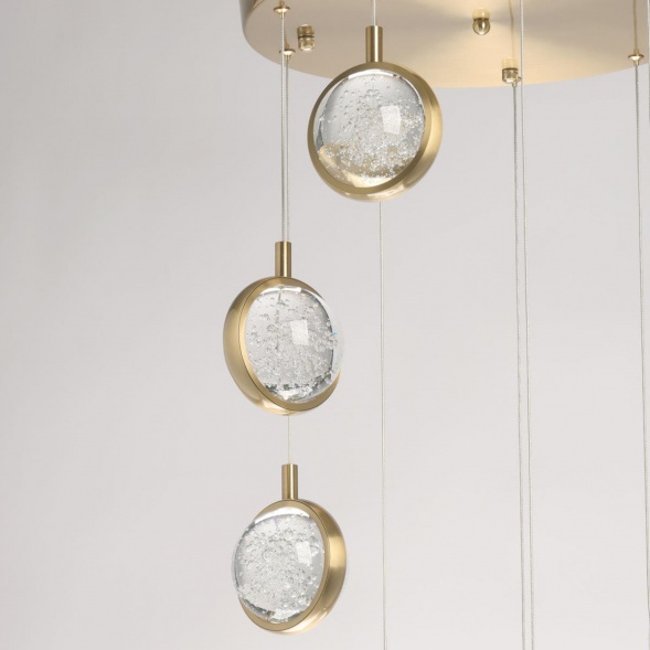 Подвесной светодиодный светильник De Markt Капелия 730011909