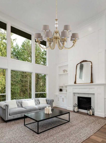 Подвесной светильник KUTEK ZAFIRRO ZAF-ZW-8+4(P/A)