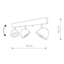 Спот Nowodvorski Vespa 8841