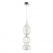 Подвесной светильник Crystal Lux Iris SP1 B Transparent