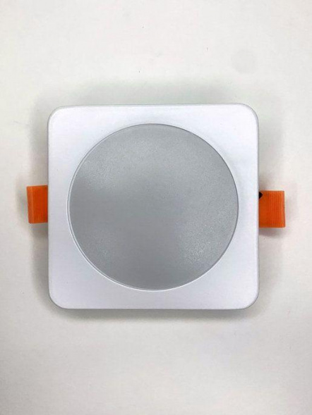 Встраиваемый светодиодный светильник Elvan VLS-109SQ-12W-WW-Wh