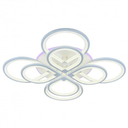 Потолочная светодиодная люстра Profit Light 8000/4+4 WHT