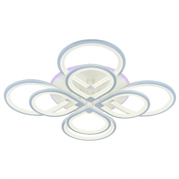 Потолочная светодиодная люстра Profit Light 8000/4+4 WHT