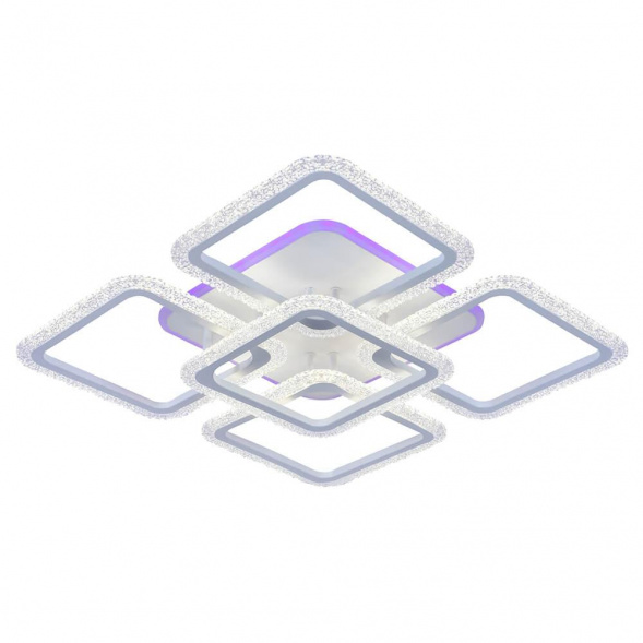 Потолочная светодиодная люстра Profit Light 8015/4+1 WHT