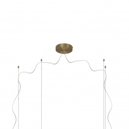 Подвесная светодиодная люстра Mantra Shell 7356