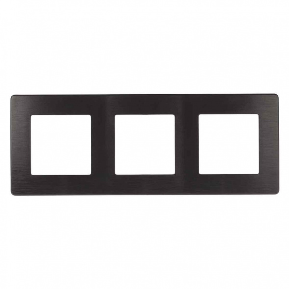 Рамка 3-постовая ЭРА 12 сатин антрацит 12-5103-05 Б0052523