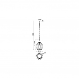 Подвесной светильник Vele Luce Helen VL4266P41